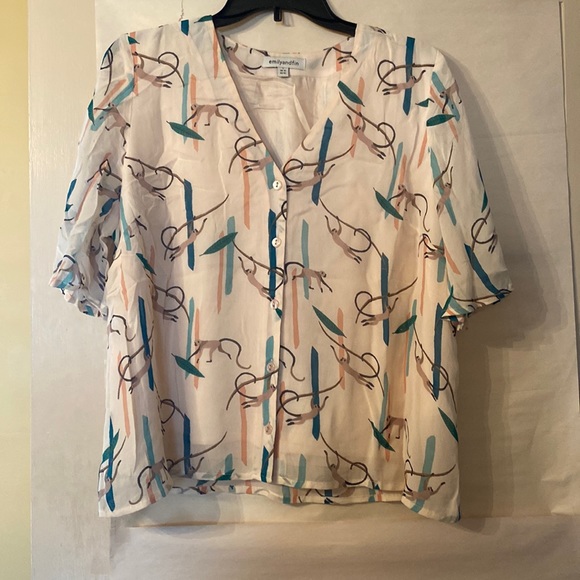 EMILY AND FINN FELISHA BLOUSE - Picture 1 of 8